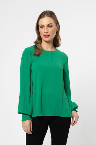 Winsome Blouse -Green