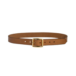 Harper Leather Belt - Natural