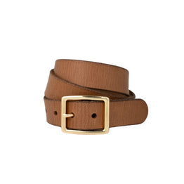 Harper Leather Belt - Natural