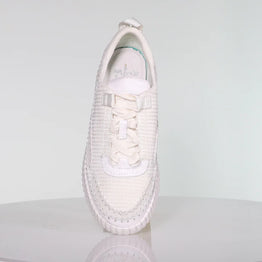 Stitched Up Sneakers - White Neutral