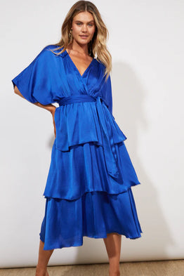 Barbados Dress -Cobalt