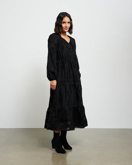 Mikayla Dress - Black Monet