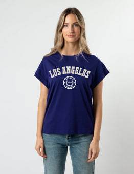 Los Angeles T-Shirt - Sapphire