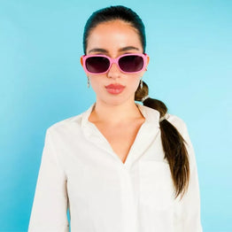 Chiara Sunglasses - Super Pink