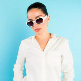 Chiara Sunglasses - White