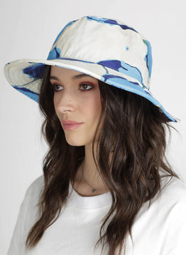 Flora Hat - Blue