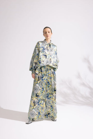 Inka Shirt - Royal Print – Impress Winton