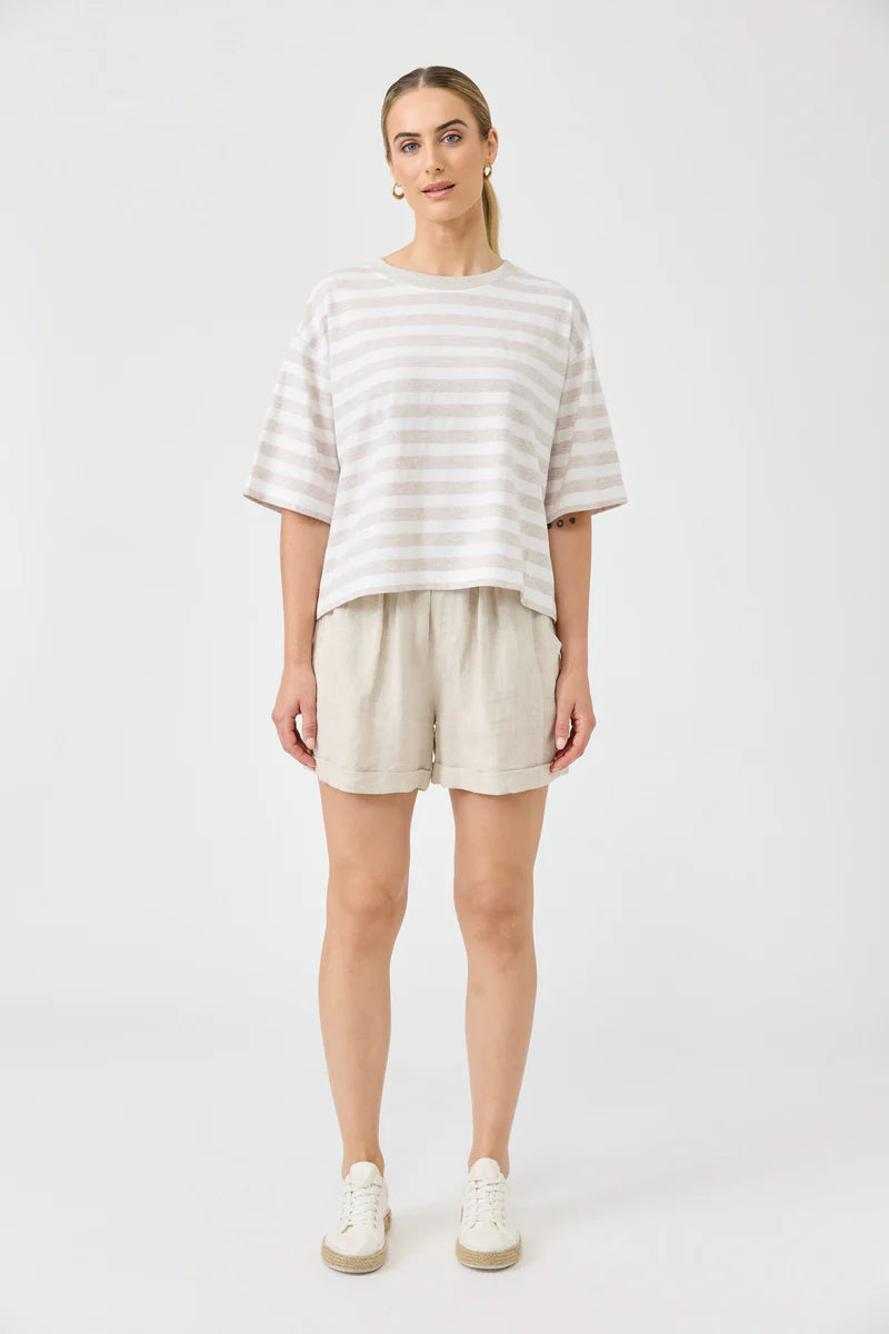 パンツ thetoe Hudson Stripe Short Pants THE TOÉ HUDSON STRIPE SHORT PANTS THE TOÉ HUDSON STRIPE SHORT
