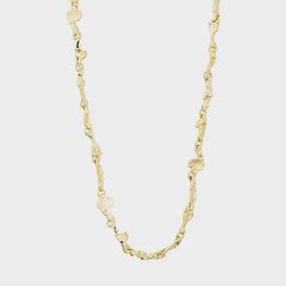 Solidarity necklace - Gold Plated