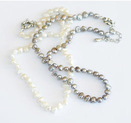 Genuine Dainty 6mm Freshwater Pearl Necklace