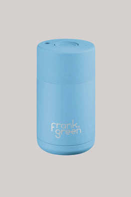 “Frank Green Ceramic Reusable Cup - Sky Blue