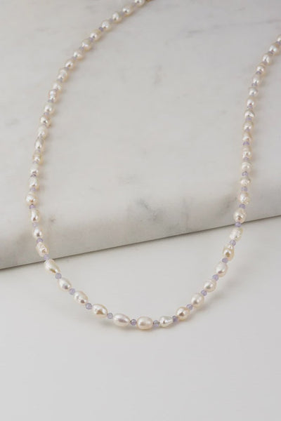 HARLOW NECKLACE - LILAC