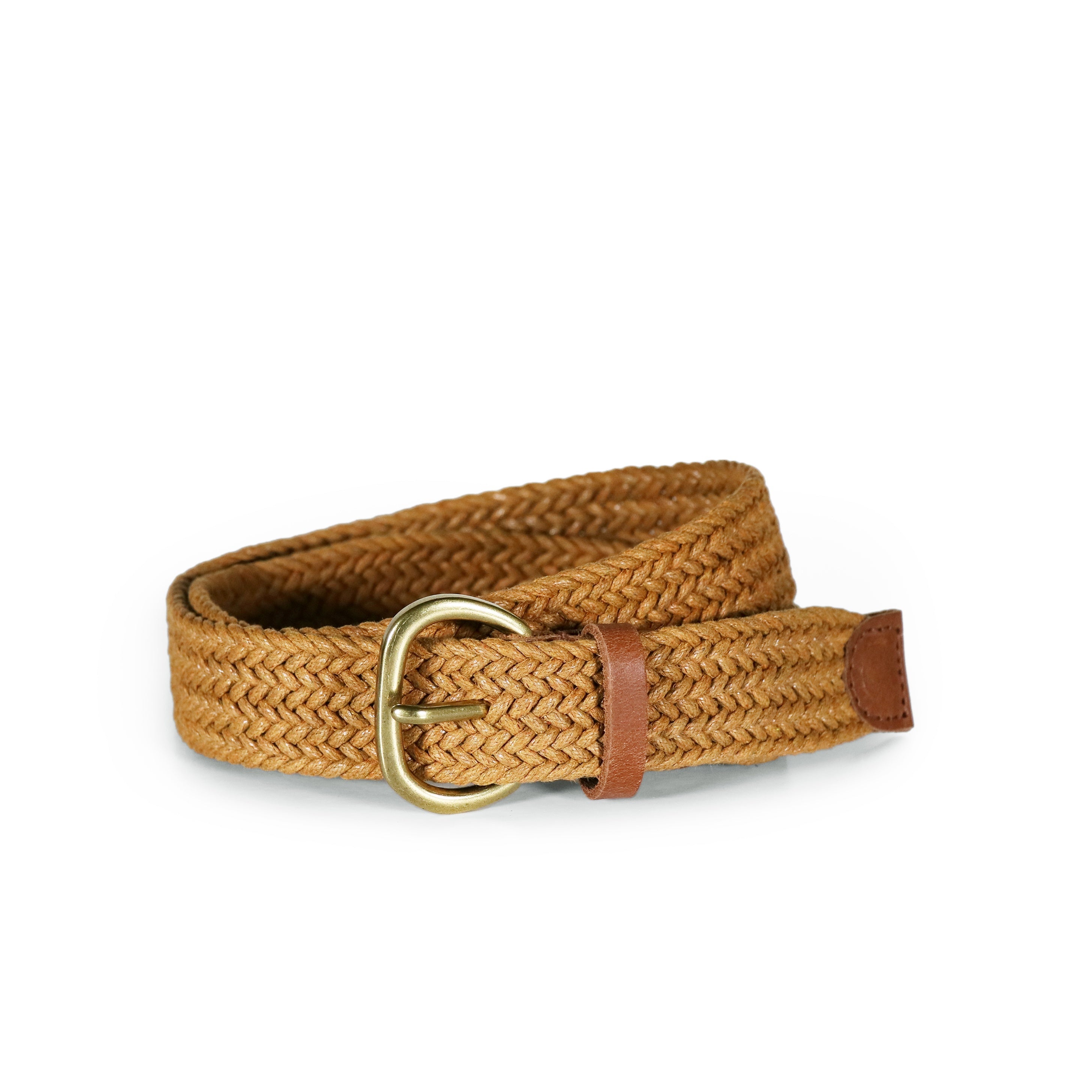 Vesta Cotton Woven Belt Tan Impress Winton