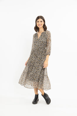 Willow Maxi Dress -Colourful Scatter