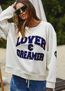 Lover & Dreamer Sweat - Cream